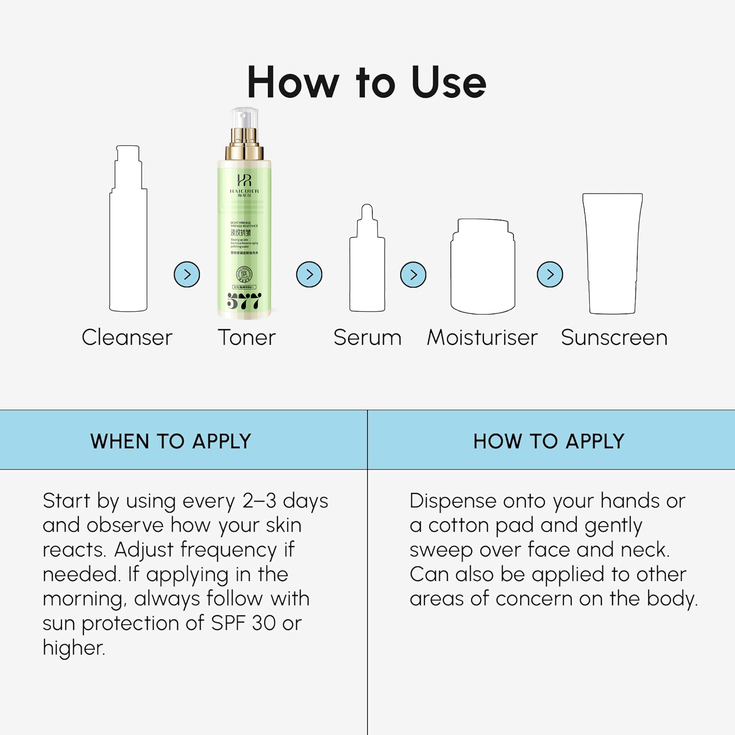 โทนเนอร์บำรุงผิวหน้า 400 มล. ส - Luxury Skincare Toner บทวิจารณ์และราคา