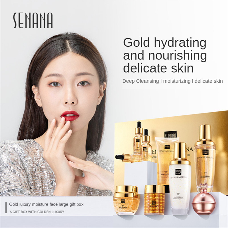 ผู้หญิง 24K Gold Skin Care ชุด - Luxury Skincare Toner บทวิจารณ์และราคา