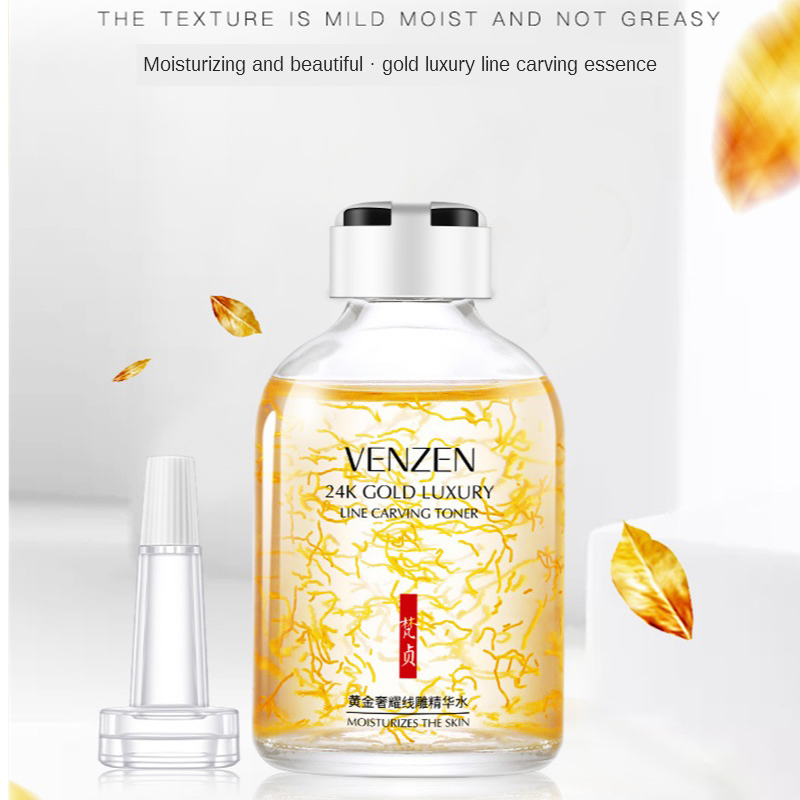 24K Gold Luxury Line แกะสลัก T - Luxury Skincare Toner บทวิจารณ์และราคา