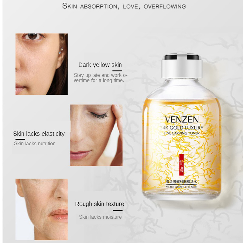 24K Gold Luxury Line แกะสลัก T - Luxury Skincare Toner บทวิจารณ์และราคา