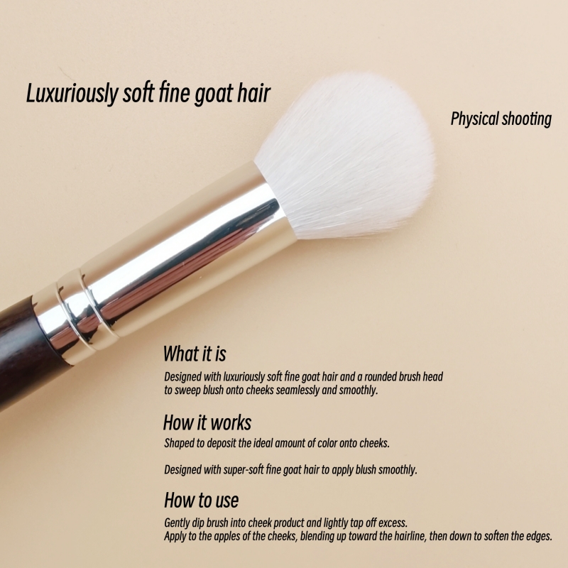 แปรงแต่งหน้าแปรงแต่งหน้าธรรมชา - Luxury Skincare Accessories บทวิจารณ์และราคา